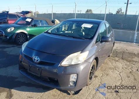 2010 Toyota Prius Iv z USA, uszkodzony, nr VIN JTDKN3DUXA0050110